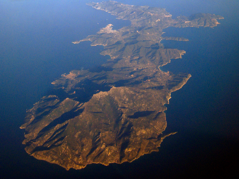 Isola d'Elba zona arancione